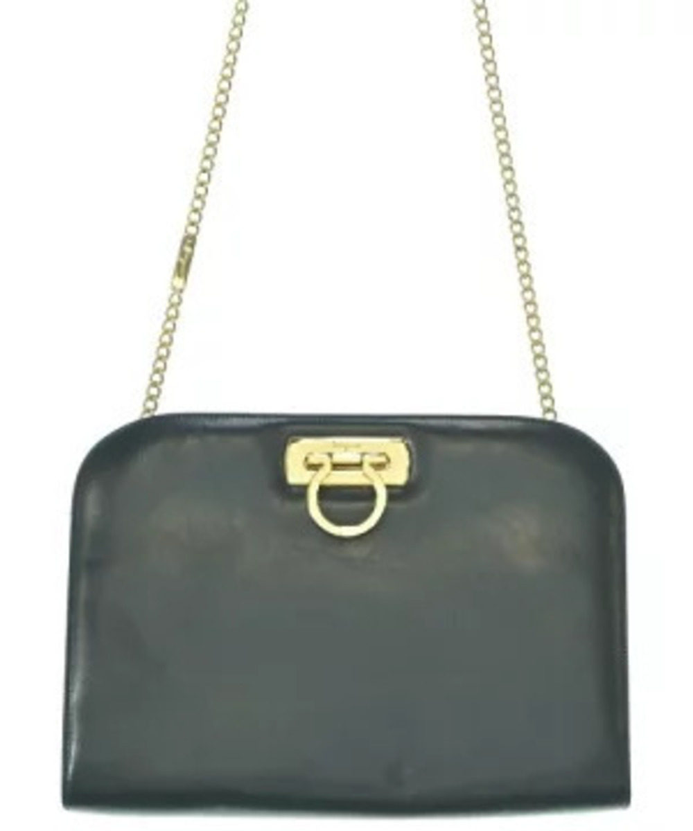 Salvatore Ferragamo Crossbody Bag Leather Black